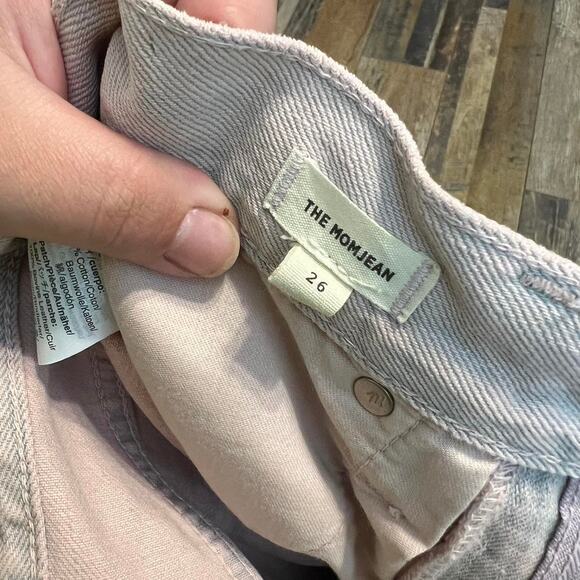 Madewell size 26 pants | Distressed |Pink Washed Look - Picture 7 of 8